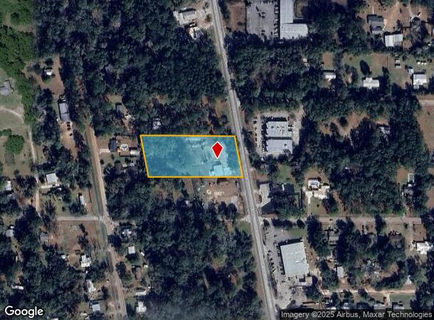  8954 Woodville Hwy, Tallahassee, FL Parcel Map