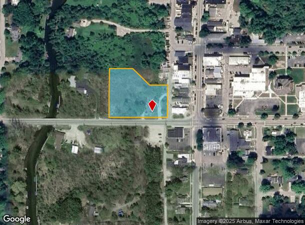 106 W Cayuga St, Bellaire, MI Parcel Map