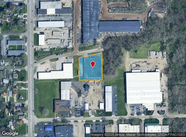 1607 Prosperity Rd, Toledo, OH Parcel Map