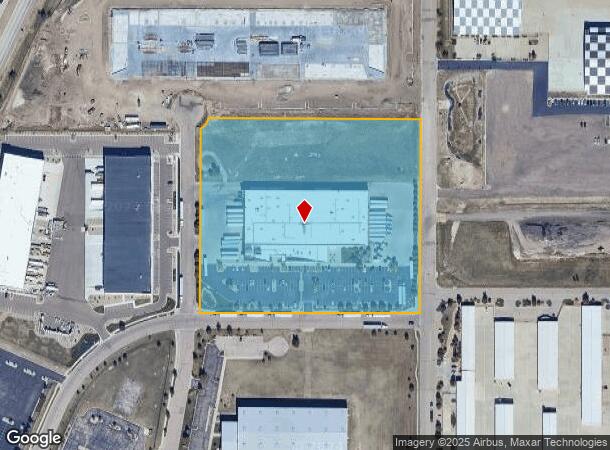  890 N Newport Rd, Colorado Springs, CO Parcel Map