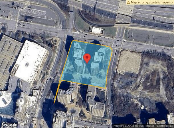  600 Army Navy Dr, Arlington, VA Parcel Map