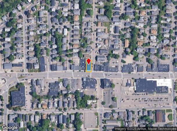 893 Main St, Waltham, MA Parcel Map