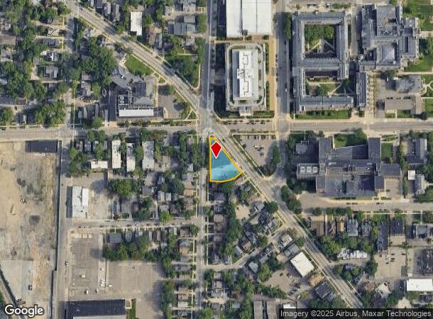 406 Packard St, Ann Arbor, MI Parcel Map