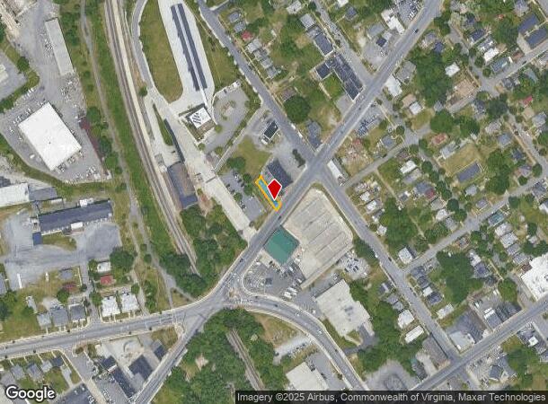 1735 Park Ave, Lynchburg, VA Parcel Map