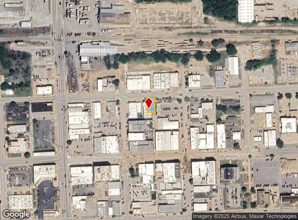  110 E Hobson Ave, Sapulpa, OK Parcel Map
