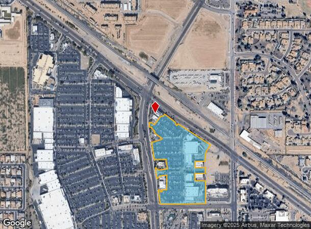  21051 S Ellsworth Loop Rd, Queen Creek, AZ Parcel Map