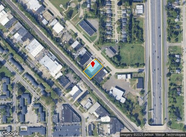  18235 Weaver St, Detroit, MI Parcel Map