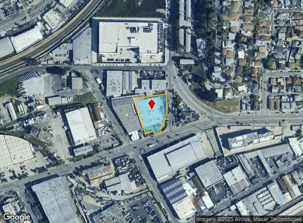  4019 Medford St, Los Angeles, CA Parcel Map