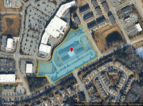  1851 Friendship Chapel Rd, Wake Forest, NC Parcel Map