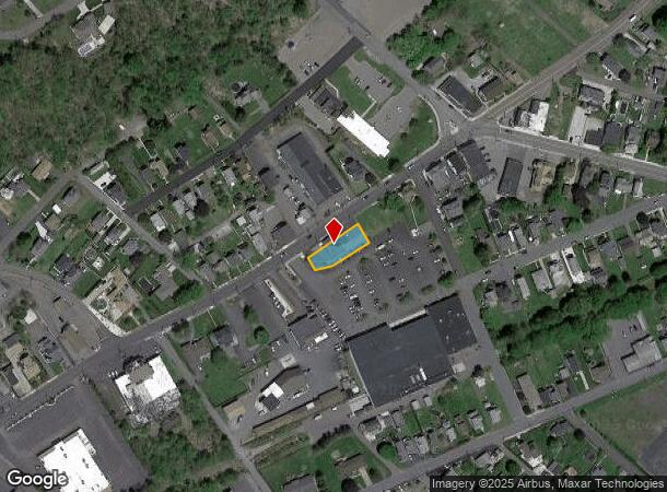  1421 Main St, Peckville, PA Parcel Map