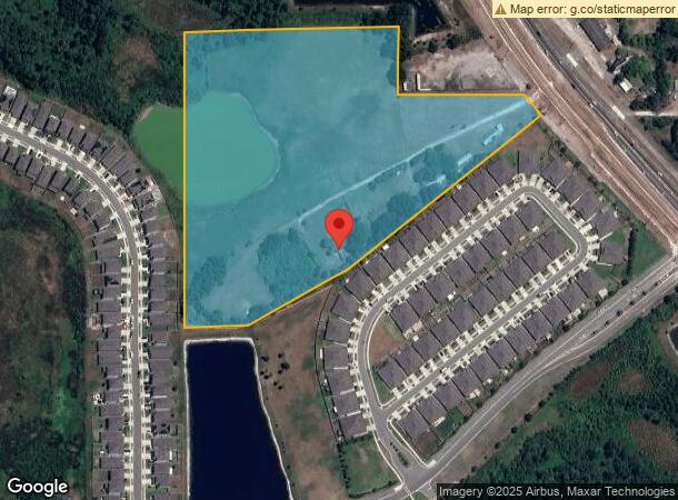  18711 Johnny Ln, Land O Lakes, FL Parcel Map