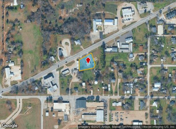 456 W Rock Island Ave, Boyd, TX Parcel Map
