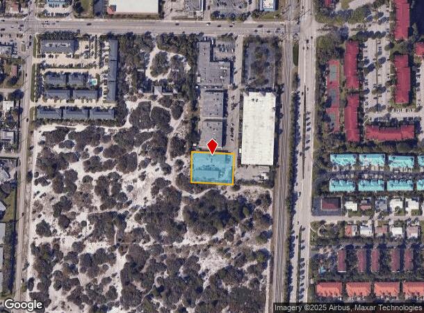  123 E Coast Ave, Lantana, FL Parcel Map