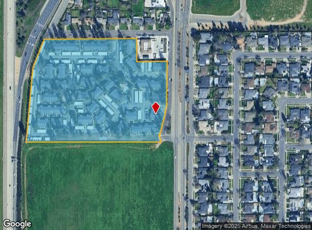  6655 N Fresno St, Fresno, CA Parcel Map