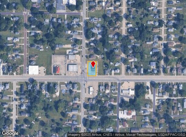  23 N Farnham St, Galesburg, IL Parcel Map