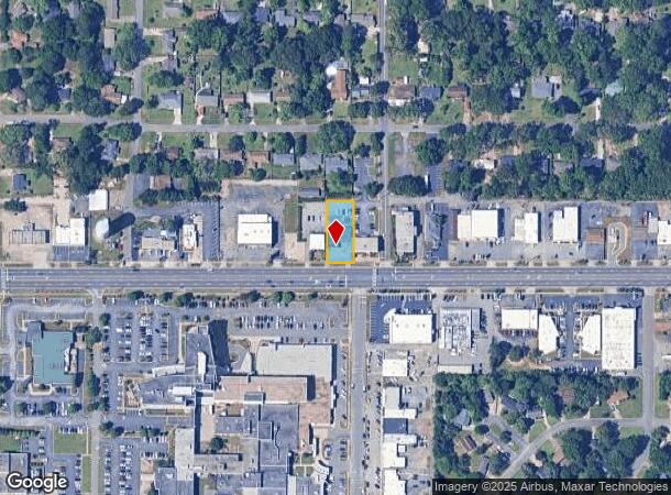  1606 Watson Blvd, Warner Robins, GA Parcel Map