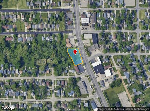 S G S Saginaw St, Burton, MI Parcel Map