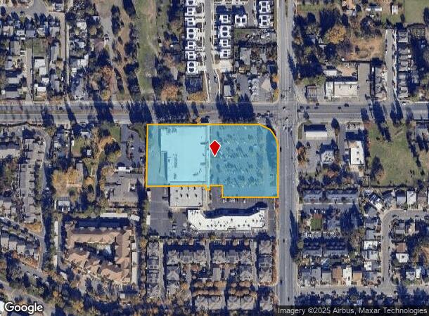  1799 Marlow Rd, Santa Rosa, CA Parcel Map