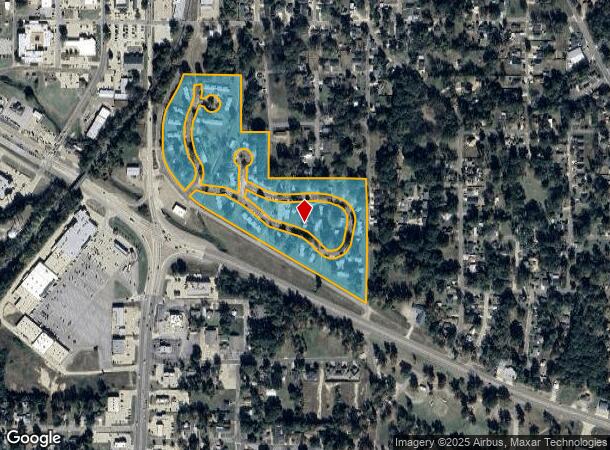 601 S Stark St, Mount Pleasant, TX Parcel Map