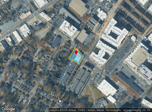 1514 S Church St, Charlotte, NC Parcel Map