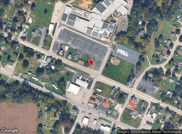  107 W Main St, Borden, IN Parcel Map