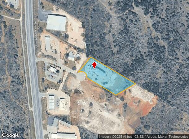 1400 Ollie Ln, Marble Falls, TX Parcel Map