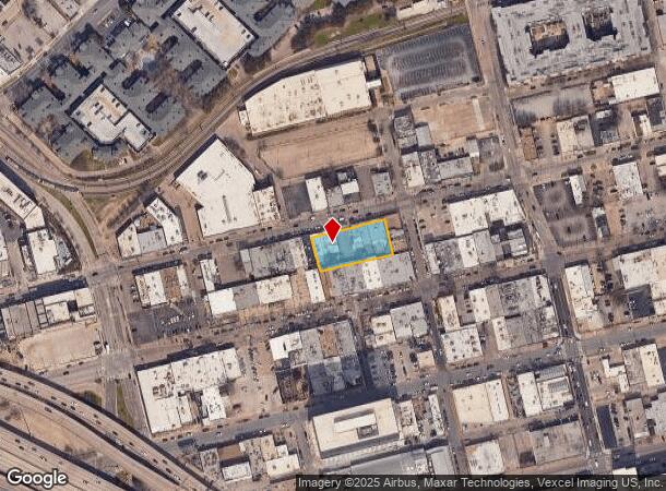  2704 Elm St, Dallas, TX Parcel Map