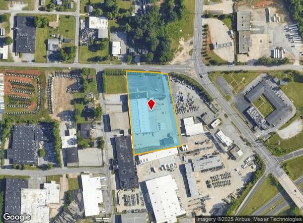  1305 Trinity Ave, High Point, NC Parcel Map
