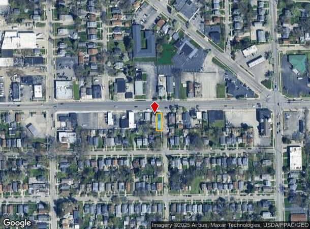 1801 W Sylvania Ave, Toledo, OH Parcel Map