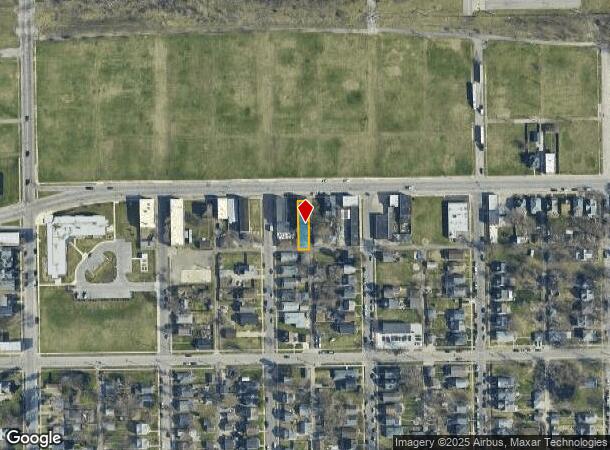  742 W Indiana Ave, South Bend, IN Parcel Map