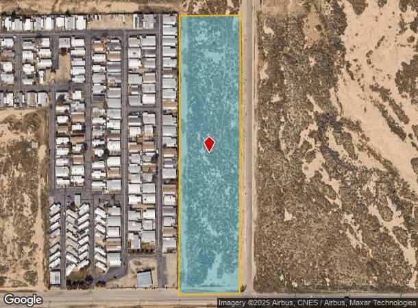 Vac Corner Avenue I Drt, Lancaster, CA Parcel Map