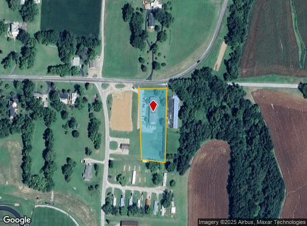  1108 Randolph St, Glasgow, MO Parcel Map