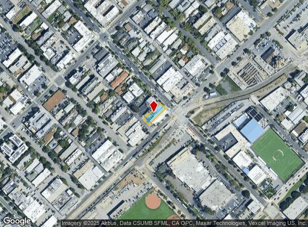 1556 17Th St, Santa Monica, CA Parcel Map
