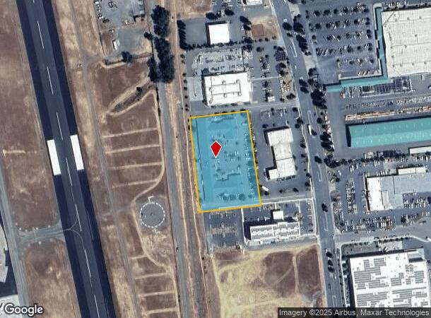  1252 Airport Park Blvd, Ukiah, CA Parcel Map