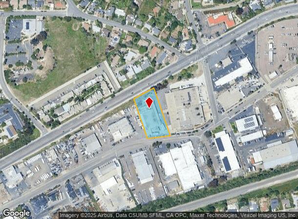 2511 Oceanside Blvd, Oceanside, CA Parcel Map