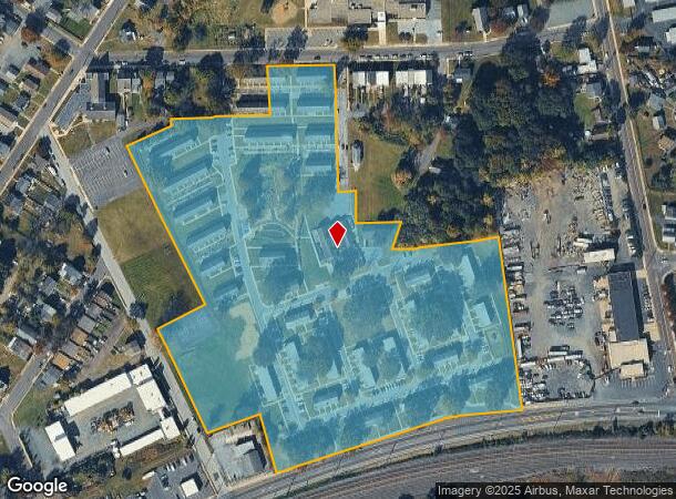 W High St, Pottstown, PA Parcel Map