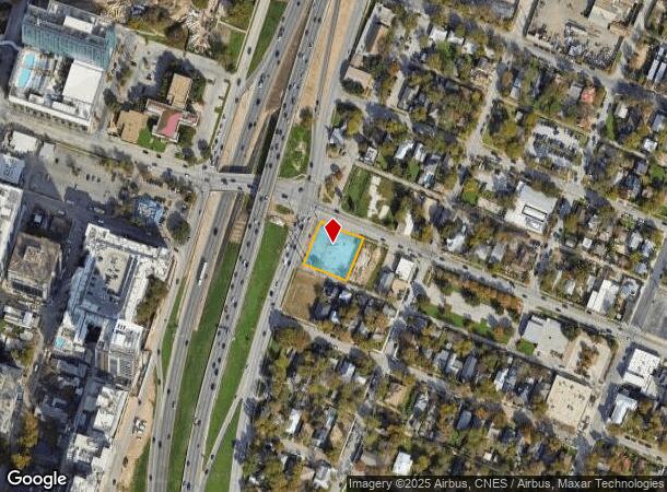 901 E Cesar Chavez St, Austin, TX Parcel Map
