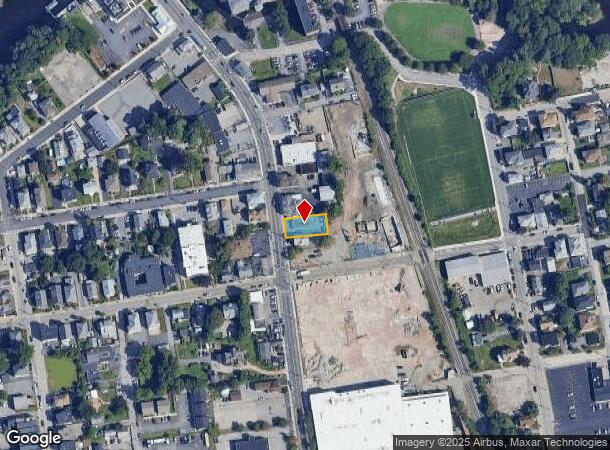  1251 Broad St, Central Falls, RI Parcel Map