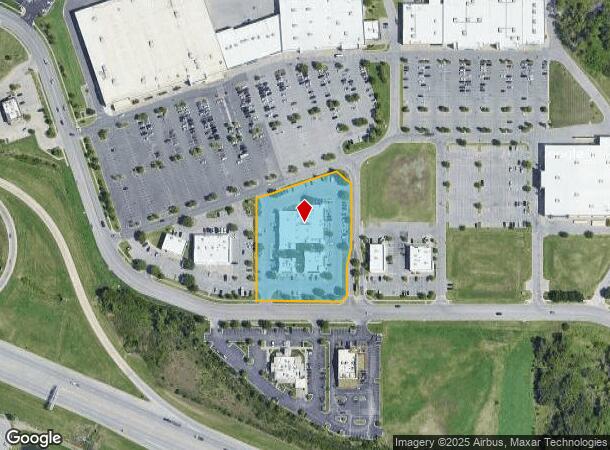  1330 E Hillside Dr, Broken Arrow, OK Parcel Map