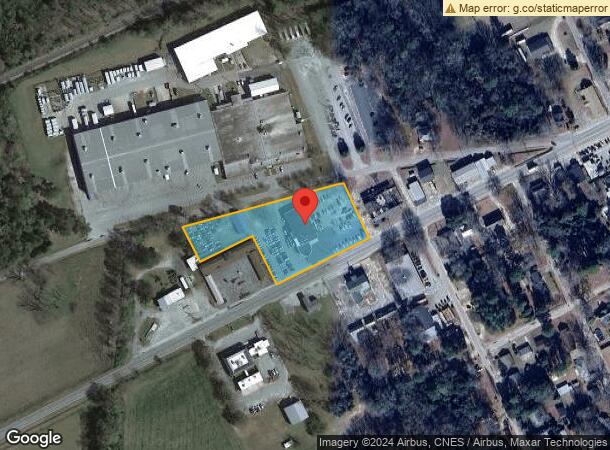  405 W Columbia Ave, Batesburg, SC Parcel Map