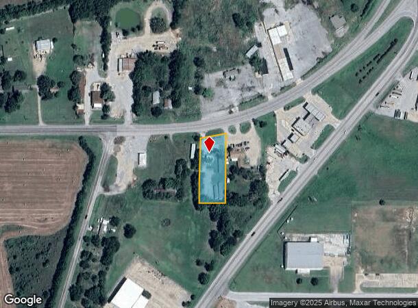  1527 W Sam Rayburn Dr, Bonham, TX Parcel Map