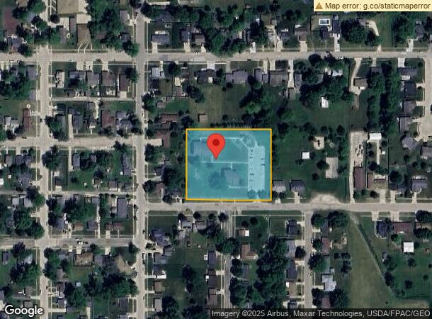  224 4Th St, De Witt, IA Parcel Map