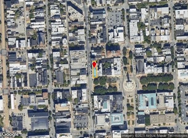 701 Cathedral St, Baltimore, MD Parcel Map