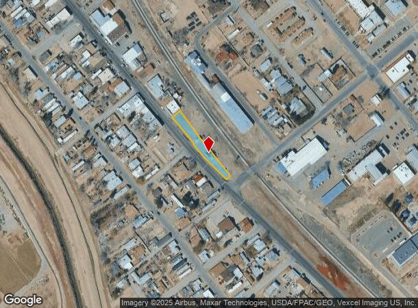 403 E Main St, Fabens, TX Parcel Map