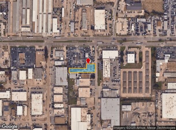  521 Shepherd Dr, Garland, TX Parcel Map