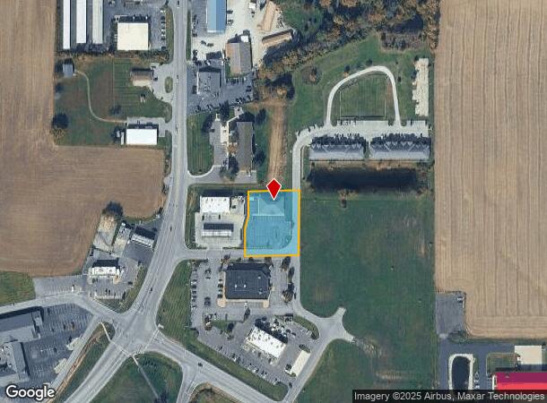  702 Trafalgar Pointe Pl, Trafalgar, IN Parcel Map