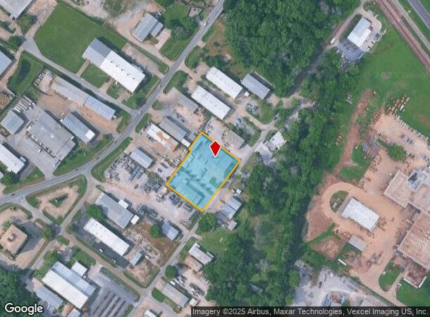 231 Topping Rd, Lafayette, LA Parcel Map