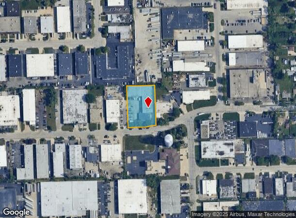 568 W Winthrop Ave, Addison, IL Parcel Map