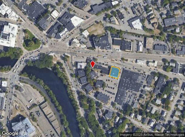  29 N Beacon St, Watertown, MA Parcel Map