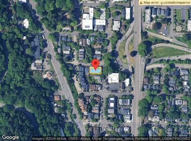  120 Sw Grover St, Portland, OR Parcel Map